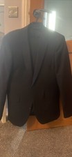F & F MENS NAVY BLUE SUIT