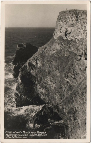Postcard cliffs hell s - of, at