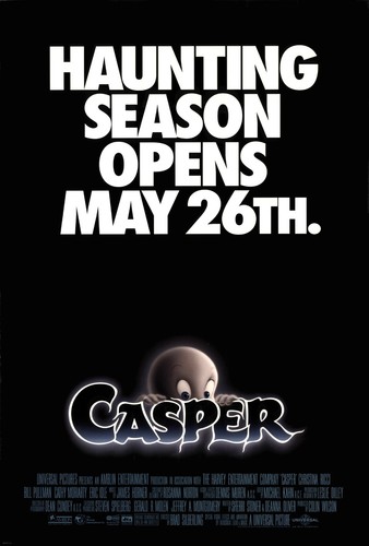 Casper 1995 movie poster - casper,