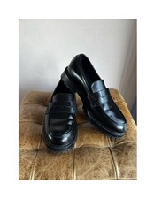 ZARA Mens Black Chunky Penny