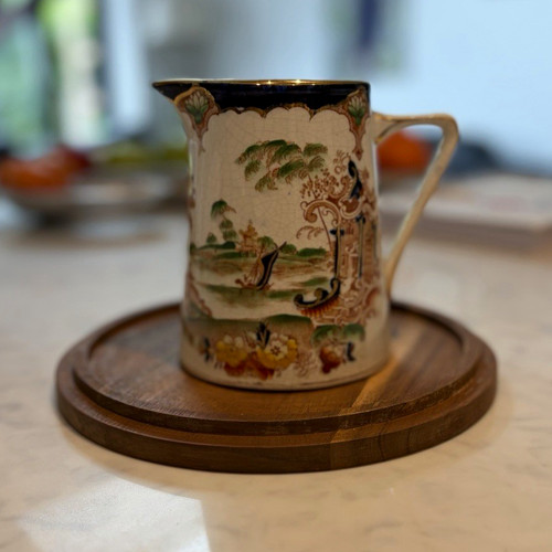 Antique british anchor pottery - british,