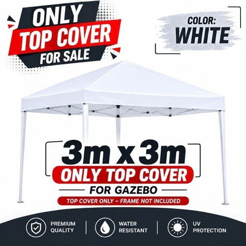 Pop up garden gazebo - 3m,