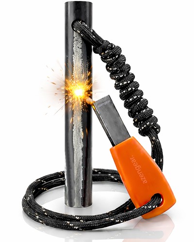 Ferro rod fire starter kit - ferro,
