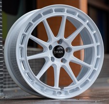 18" White Cyclone Alloy Wheels Fits Volkswagen Golf Mk5 Mk6 Mk7 Mk8 5x112