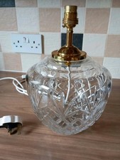 Tyrone Crystal Slieve Corragh Lamp With Box