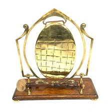 Antique Brass Dinner Gong on