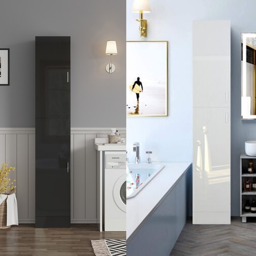 High gloss door bathroom - door,