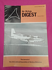 Air-Britain Digest.Volume 31. January-February 1979. FREE POST
