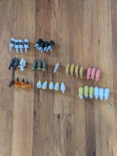 Vintage plastic farm - plastic, animal