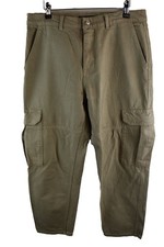 ZARA Brown Cargo Trousers size Eur 42 Mens Casual Outdoors Outerwear
