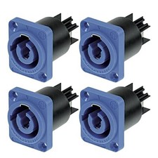 4 x Neutrik NAC3MPXXA Powercon