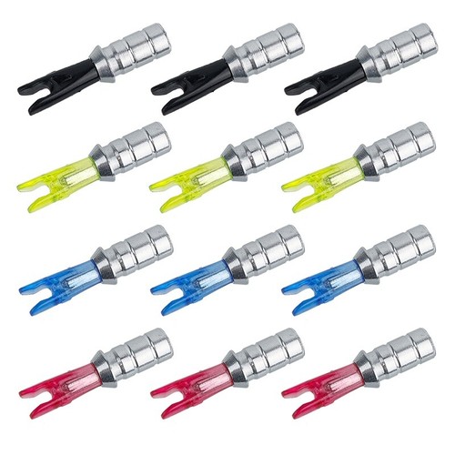 24pcs arrow aluminum nock - arrow,