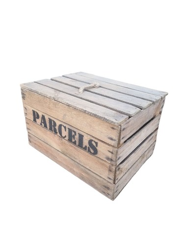 Vintage apple crate parcel - apple,