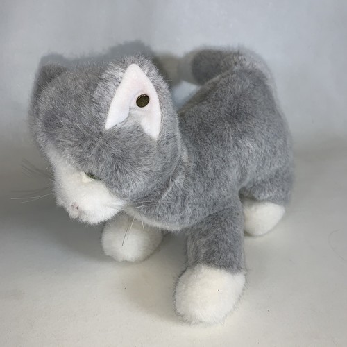Steiff standing pounce grey - pounce,
