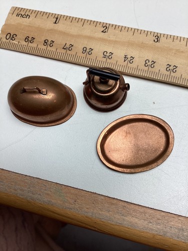 Miniature dolls house copper