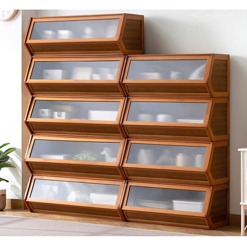 Storage unit bamboo cabinet - unit,
