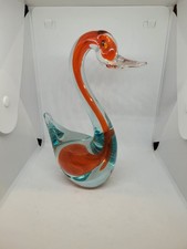 Murano Style Art Glass Duck