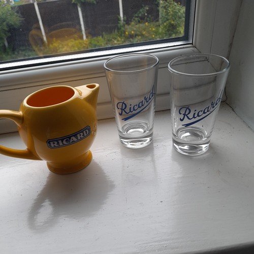 Ricard set yellow - ricard, and
