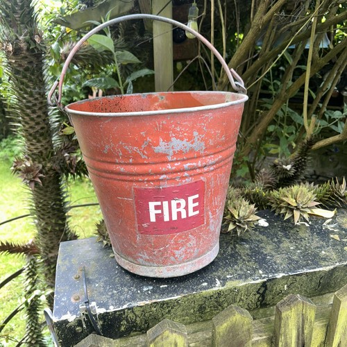 Lovely vintage galvanised fire - lovely,