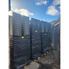 Used 50L Open Front Picking Boxes - Plastic Storage Totes - Stack & Nest