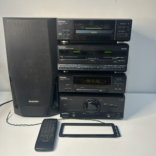 Technics stereo hifi stack - technics,