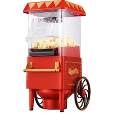 Carnival Hot Air Popcorn Maker Electric Popper Machine Fat Free corn Snack