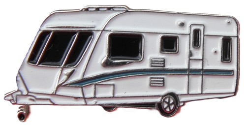 Touring caravan pin badge - pin,