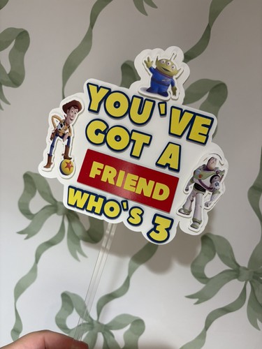 Toy story cake topper - cake,