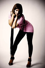 100 Denier Black Footless Tights M/L, Ex Marks & Spencer