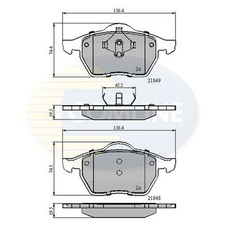 Brake Pads Set For VW Golf MK3
