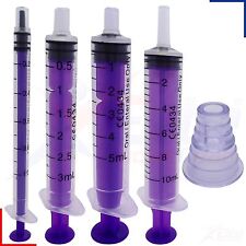 Oral Medicine Fluids Syringes With Bottle Plunger - Baby, Children, Elderly, Pet