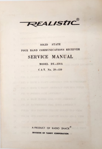 Realistic radio shack tandy - realistic/radio,