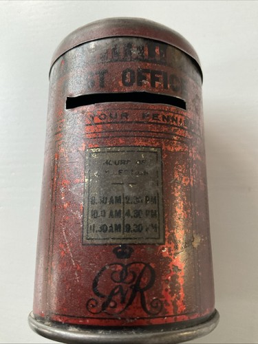 Old money box post office - old,