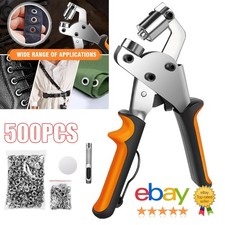Inch eyelet press pliers - 3/8,