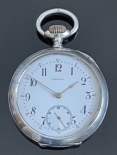 Rare iwc silver pocket - iwc, watch