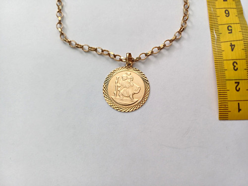 9ct gold cable chain - 9ct,