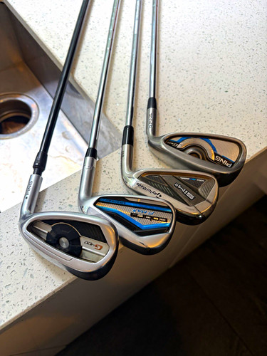 Mixed brands golf irons - mixed,