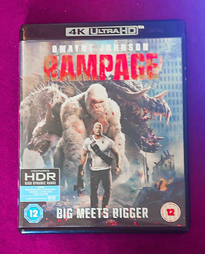 Rampage uhd blu - 4k, &