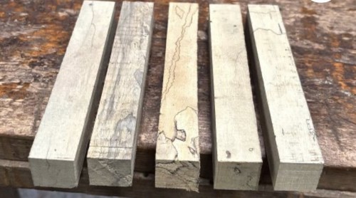 Spalted tamarind pen blank - 1,
