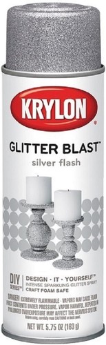 Krylon glitter blast silver - glitter,