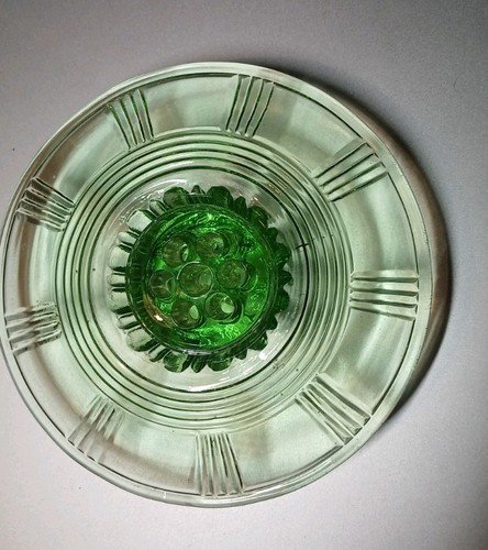 Vintage depression green glass - vintage,