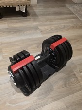 Adjustable Dumbbell 24kg Home Gym Hand Weights Exercise Fitness Training