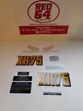 Honda XR 75  1974 Full decal set vintage mini bike motocross evo stickers