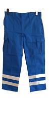 NEW HI VIZ ROYAL BLUE TROUSERS -   SIZE  38" WAIST   31" LEG    WEARWELL  BRAND