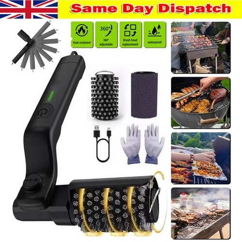 Electric grill brush - electric, 3-speed