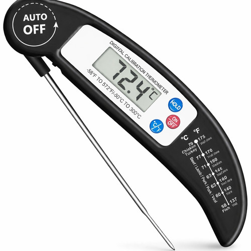 Digital food thermometer probe - food,