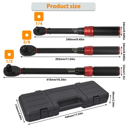 Calibrated torque wrench set - wrench,