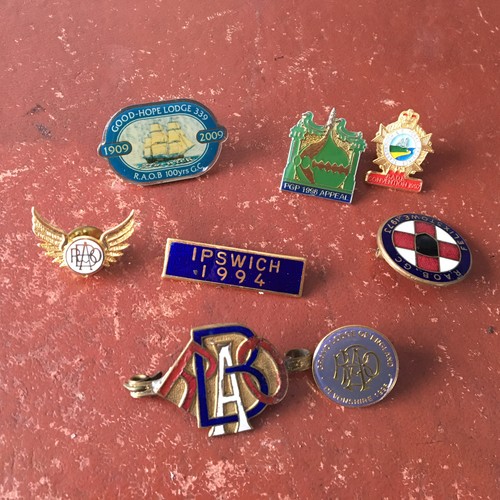 Raob charity badges - raob, badges-set