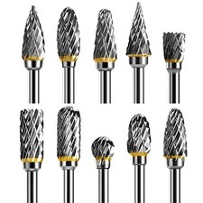 10pcs tungsten carbide - carbide, burr