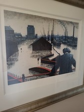 Alexander Millar Limited Edition Print (no 36/195) When The Boat Comes In. 